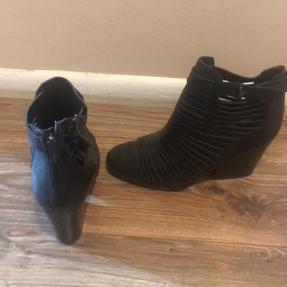 Black 4” Heel Booties - Picture 2 of 2
